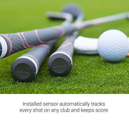 Certified Brands Garmin Approach S70 Golf Smartwatch AMOLED Display Shot Execution/Putt Alignment Golfing System with Approach CT10 Full Kit Club Tracking System (14 Sensors) and Signature Stand Power Bundle 47mm - Black