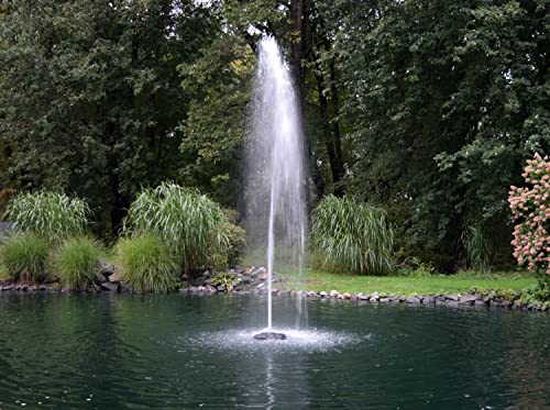 EasyPro Pond Products AquaFountain 1 HP with Timer, GFI & Nozzles Black