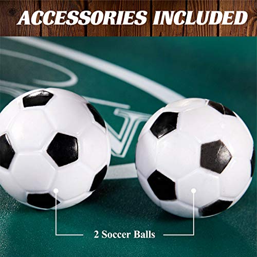 Barrington Billiards 58 inch Richmond Foosball Table Dark Brown