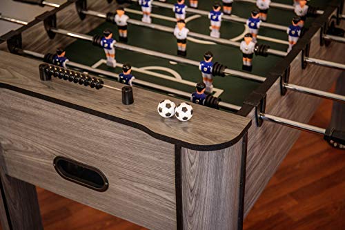 Triumph Sports 56" Medford Foosball Table Grey Wood Laminate