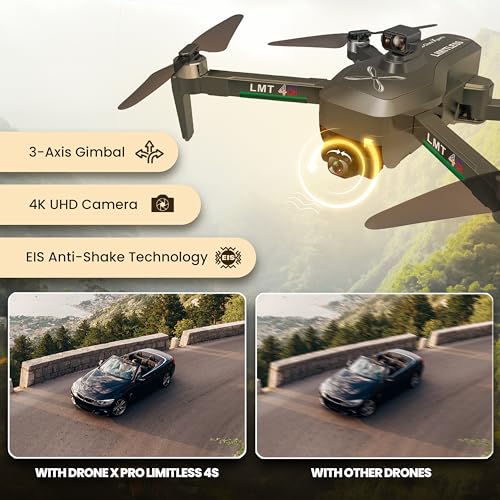 Drone-Clone Xperts Drone X Pro LIMITLESS 4 GPS 4K UHD Camera Drone with EVO Obstacle Avoidance