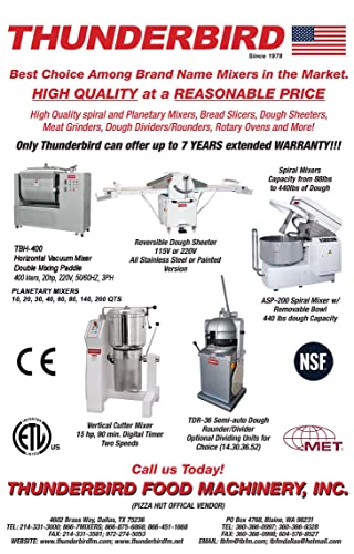 Thunderbird Meat Grinder TB-400E Silver