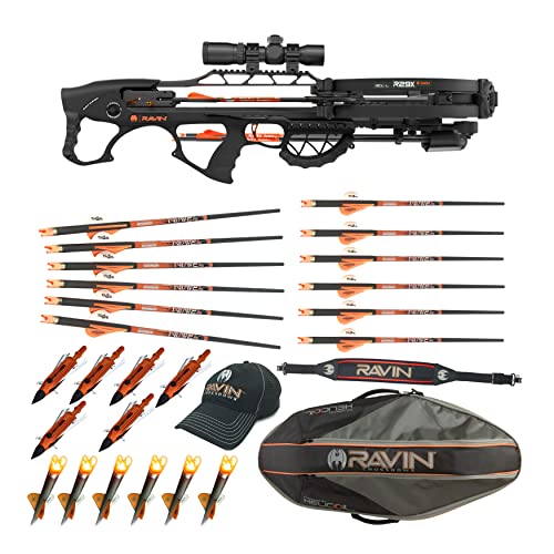 RAVIN Crossbows R29X 450 FPS Crossbow Essentials Bundle Black