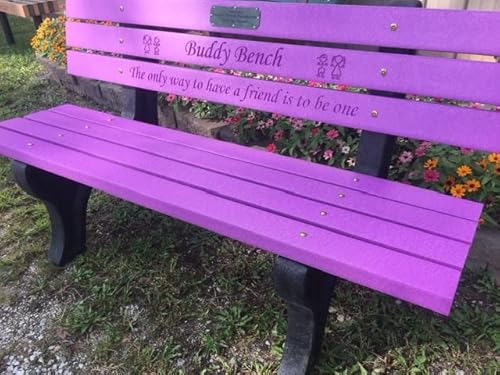 The Roudebush Company Buddy Bench Rainbow