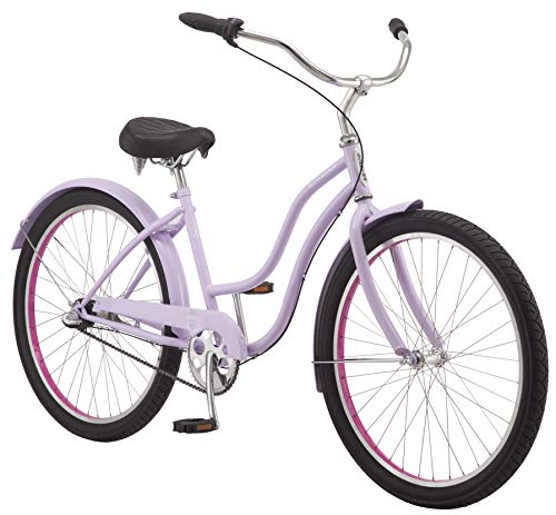 Schwinn Adult Beach Cruiser Bike Purple