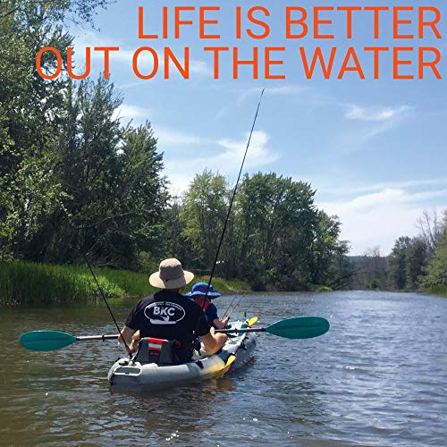 BKC TK181 Angler Tandem Fishing Kayak GreenCamo