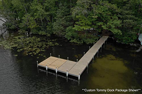 Tommy Docks Complete Dock Package 24 FT Cedar Frame Normal Duty