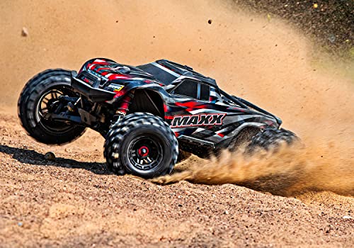Traxxas MAXX with WideMaxx Red