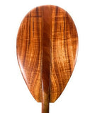 Tikimaster Premium Curly Koa Paddle 60" Steersman Made in Hawaii