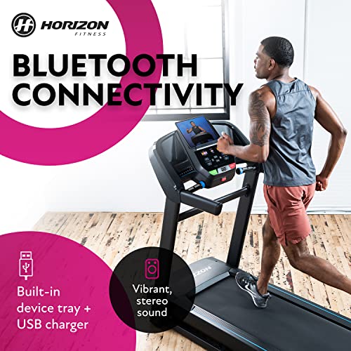 Horizon Fitness T202 Foldable Treadmill Black