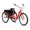 Schwinn Meridian Deluxe Adult Tricycle Bike 26-Inch Red