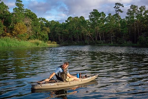 Pelican Sentinel 100X Angler Fishing Kayak Vapor Black