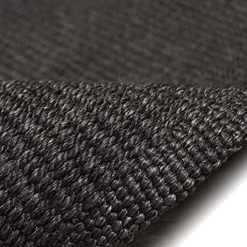 Liora Manne AVALON Indoor/Outdoor Area Rug Durable Power Loomed Polypropylene 8'3" x 11'6" Texture Charcoal