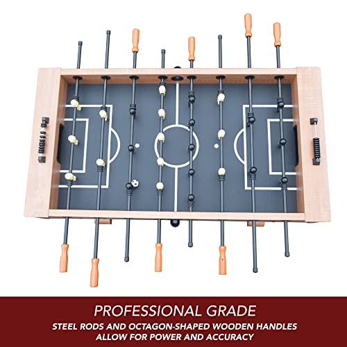 Hathaway Daulton Competition Foosball Table Oak/Black