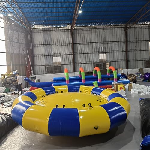 Alessia Cara Inflatable UFO Boat 8 Seats 3.5m Blue and Yellow