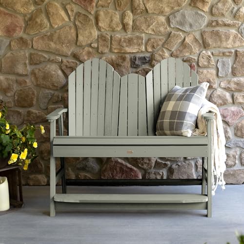 Highwood Hamilton 4ft Counter Height Adirondack Bench Eucalyptus