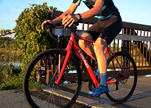 HEAD Pava 22 Speed Aluminum Road Bicycle with Carbon Fork Red