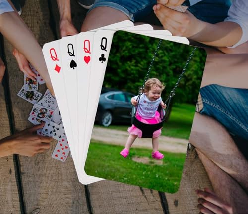 PlayingCardsNow.com Poker Size Playing Cards Deck 50 Pack White