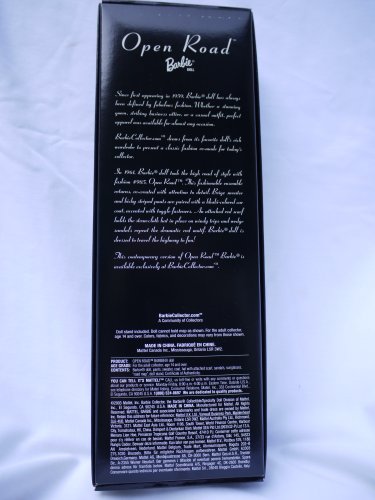 Mattel Gold Label Reproduction Barbie Doll Open Road