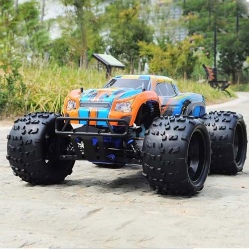 WANZRXX Nitro Powered RC Truck 1/8 Scale 4WD 90KM/H 26CXP Engine