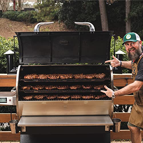 recteq RT-2500 BFG Wood Pellet Smoker Grill Stainless Steel