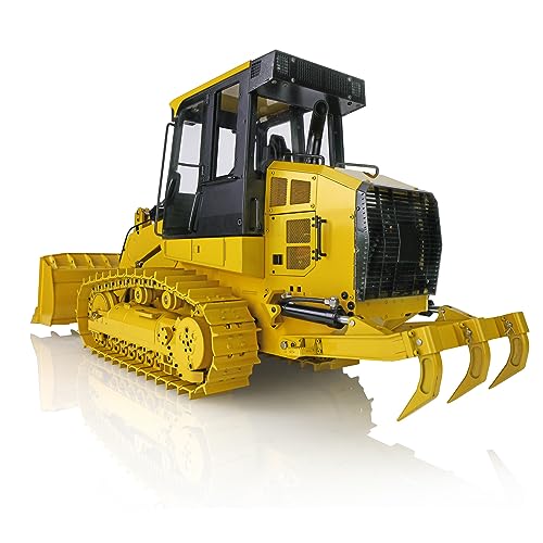 TOUCAN RC HOBBY JDM-188 963D Metal Tracked RC Hydraulic Loader Yellow