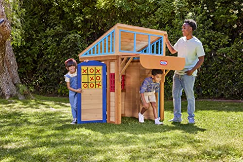 Little Tikes Real Wood Adventures 5-in-1 Game House Multicolor