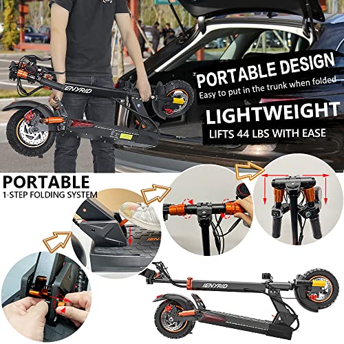 Hidoes Electric Scooter 800W 12.5Ah 30 MPH with Seat Black