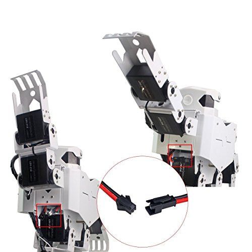 LewanSoul 16DOF Biped Humanoid Robot Kit with APP and MP3 Module