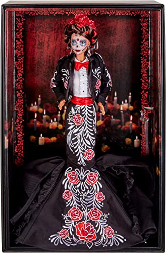 Mattel 2022 Día De Muertos Benito Santos x Barbie Doll Black