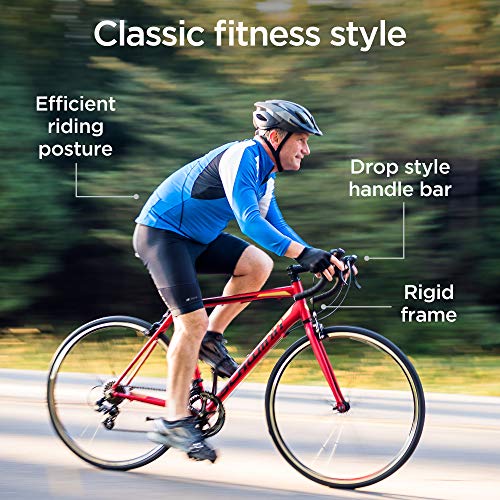 Schwinn Volare 1400 Hybrid Sports Road Bike Red