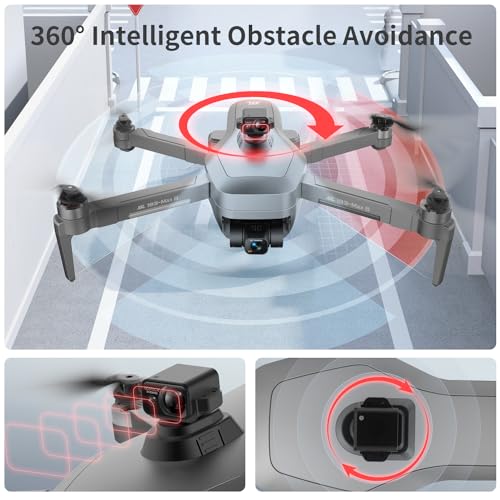 XiL 193MAX2 4K EIS Camera Drone with 3 Batteries, 99 Min Flight, GPS Auto Return