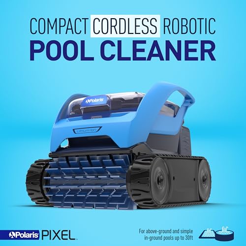 Polaris Pixel Compact Cordless Robotic Pool Cleaner Blue
