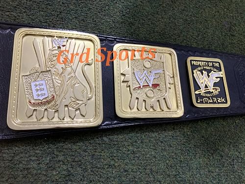 Grd Sports CNC HD Scratch Logo Big Eagle Heavyweight Wrestling Championship Belt Black