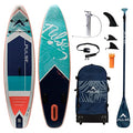 PULSE WATERSPORTS Pulse Tropic Inflatable Stand Up Paddle Board Blue White