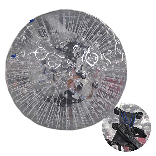 Inflatable Time Human Hamster Zorb Ball 8.2ft Transparent