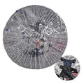 Inflatable Time Human Hamster Zorb Ball 8.2ft Transparent