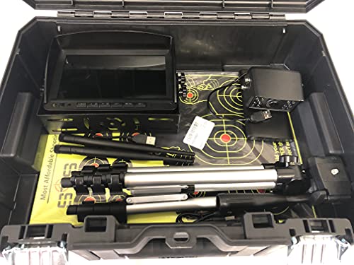 Super Target Systems HD Target Camera & Display Wireless, 1500 Yards Range, Case & 20 Targets Included