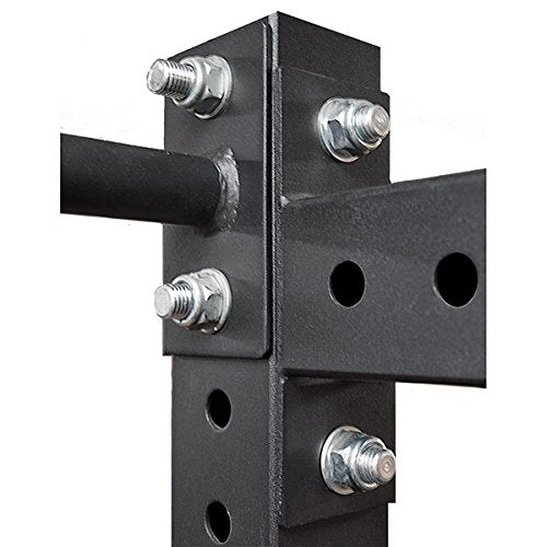 Body-Solid Pro Clubline Extended Half Rack Package Black