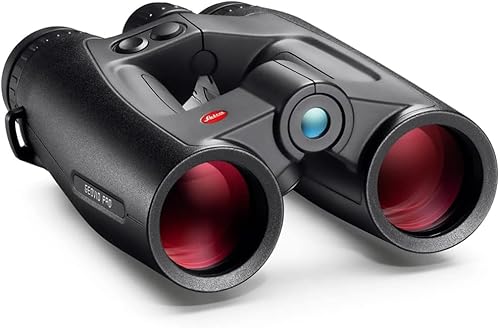 Leica 10x42 Geovid Pro Rangefinder Binoculars with Tripod Adapter, Backpack, Monopod, and Cleaning Kit