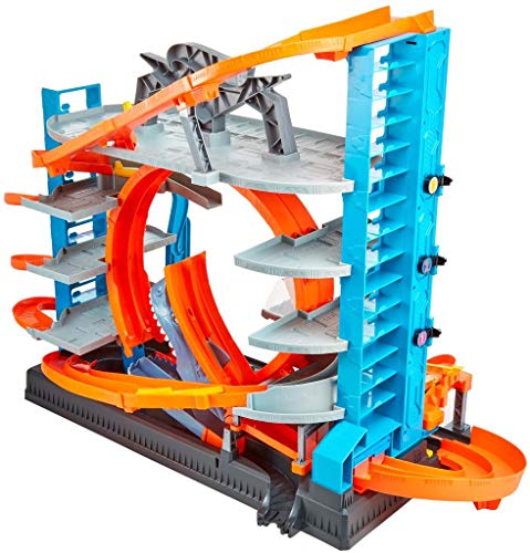 Hot Wheels City Ultimate Garage Shark Attack Orange