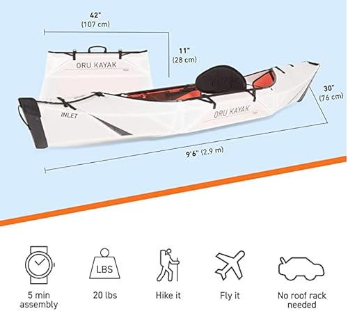 Oru Kayak Inlet Pro Bundle White