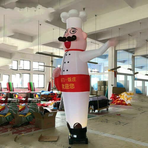 Air Dance Star Inflatable Chef Lights Dancing Balloon Doll Arch