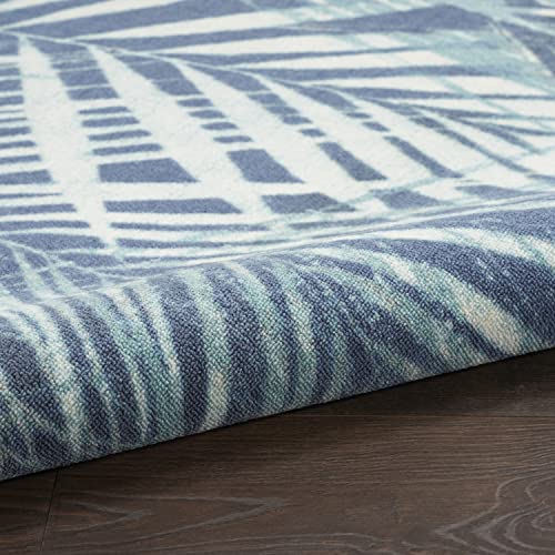 Waverly Sun N' Shade Indoor/Outdoor Area Rug Navy 10' x 13'