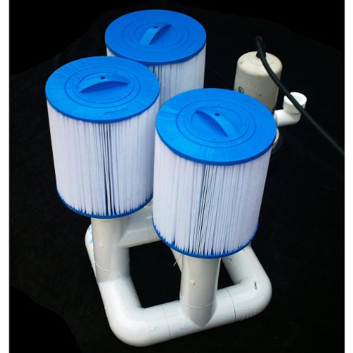 Natural Current Water Products NCSBF18K Savior Bottom Feeder Pool and Spa Pump and Filter System 18000-Gallon