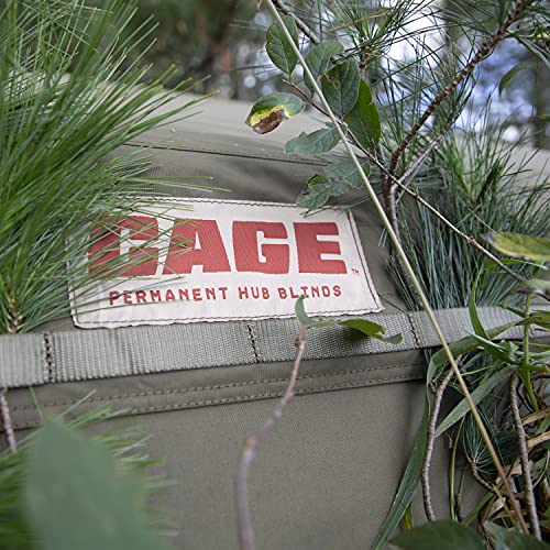 CAGE PERMANENT HUB BLIND R30 Hunting Blind Olive Tan