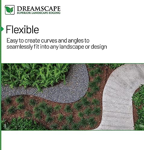 Dreamscape Cleanline Aluminum Edging Mill Finish 3/16"W x 4"H x 8'L