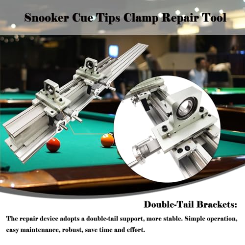 EQCOTWEA Multi-Function Billiard Cue Repair Machine White