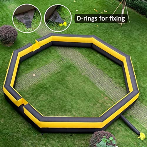 V-infla 26ft Giant Gaga Ball Pit Inflatable with Blower Yellow+Black