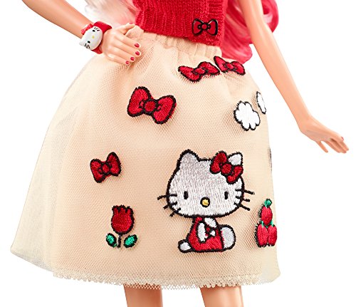 Barbie Hello Kitty Fashion Doll Red